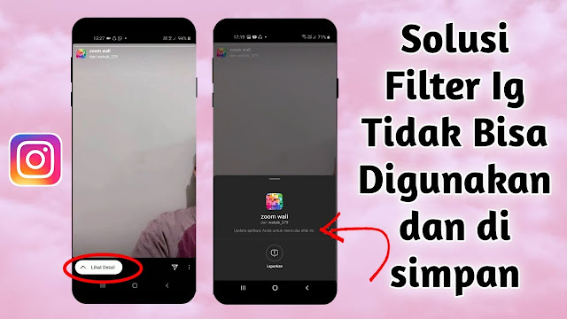 Penyebab Filter IG Tidak Bisa Digunakan